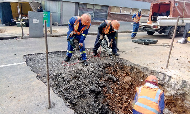 Repairs and maintenance of water infrastructure 